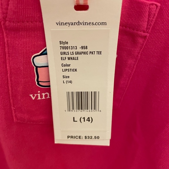 Brand new Christmas Vineyard Vines Girls size 14 - Picture 2 of 5